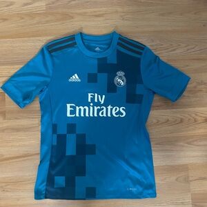Blue Real Madrid Jersey Youth Medium